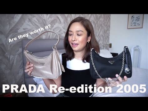 is prada re edition 2005 worth it|Prada re edition 2005 used.